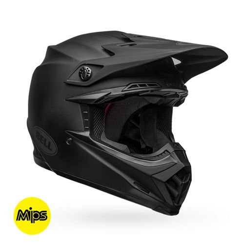 Casco Moto Mx Bell Moto-9 Mips Negro
