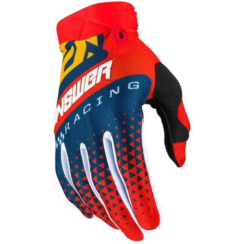 Guantes Answer Ar3 Korza Red/Midnight/Yellow