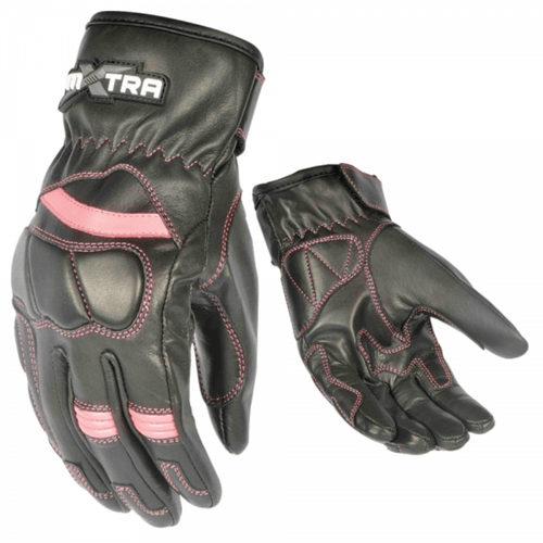 Guantes Inmotion Genuine Leather Black/Red