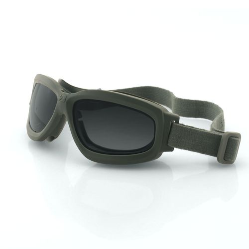 Lentes Bobster Bravo 2 Matte Green Smoked-Yellow-Clear
