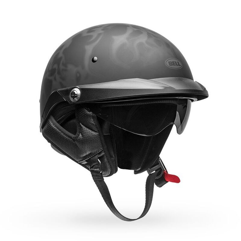 -b-e-bell-pit-boss-cruiser-open-face-motorcycle-helmet-flames-matte-black-gray-front-right