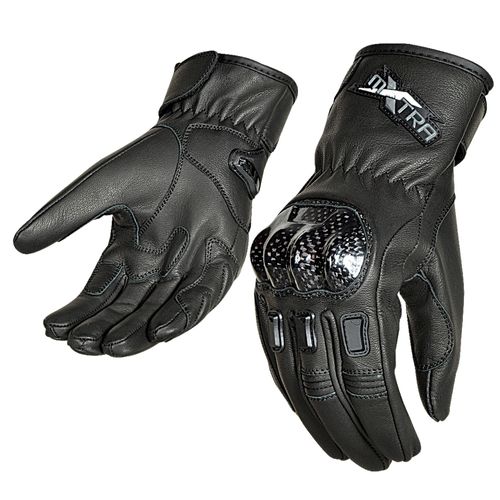 Guantes Moto Calle Mujer Inmotion Full Finger Negro
