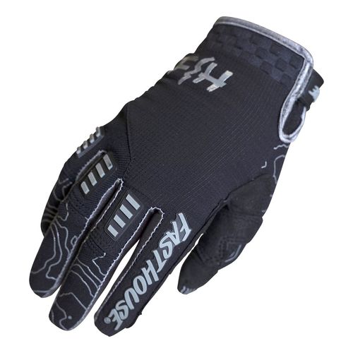 Guantes Moto Mx Fasthouse Off-Road Negro