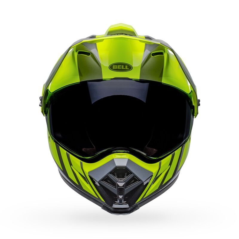 bell-mx-9-adventure-mips-dirt-motorcycle-helmet-dash-gloss-hi-viz-yellow-gray-front