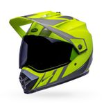 bell-mx-9-adventure-mips-dirt-motorcycle-helmet-dash-gloss-hi-viz-yellow-gray-front-left