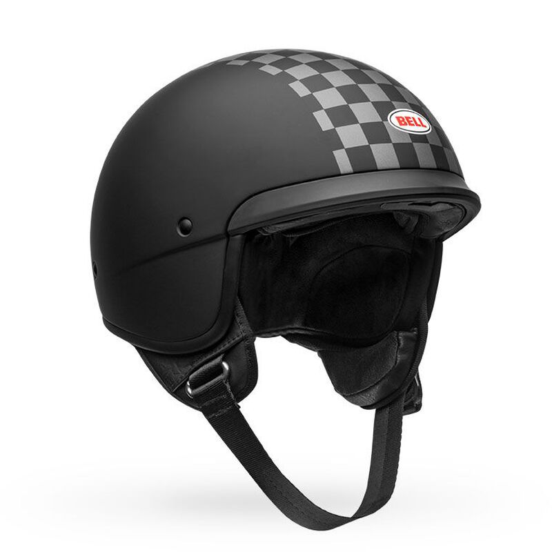 bell-scout-air-cruiser-open-face-motorcycle-helmet-check-matte-black-white-front-right