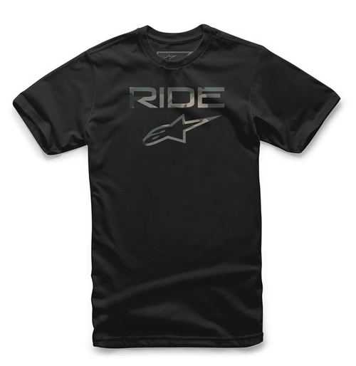 Polera Ride.0 Camo Negro